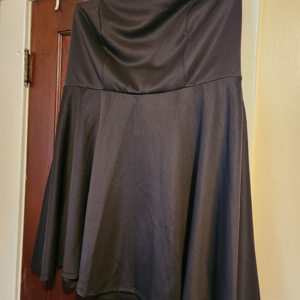 H&M Strapless Black Dress